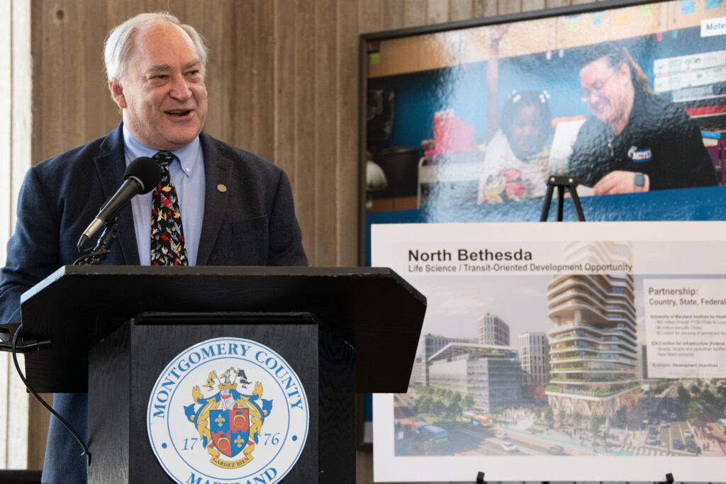 Photo of Montgomery County Executive Marc Elrich.